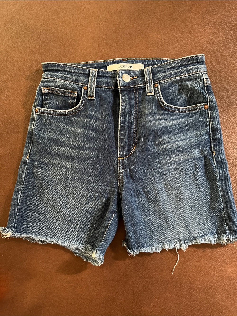 Joe’s jeans high rise cutoffs 24